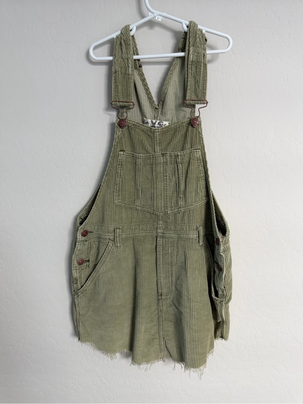 We The Free Corduroy Overall Dress